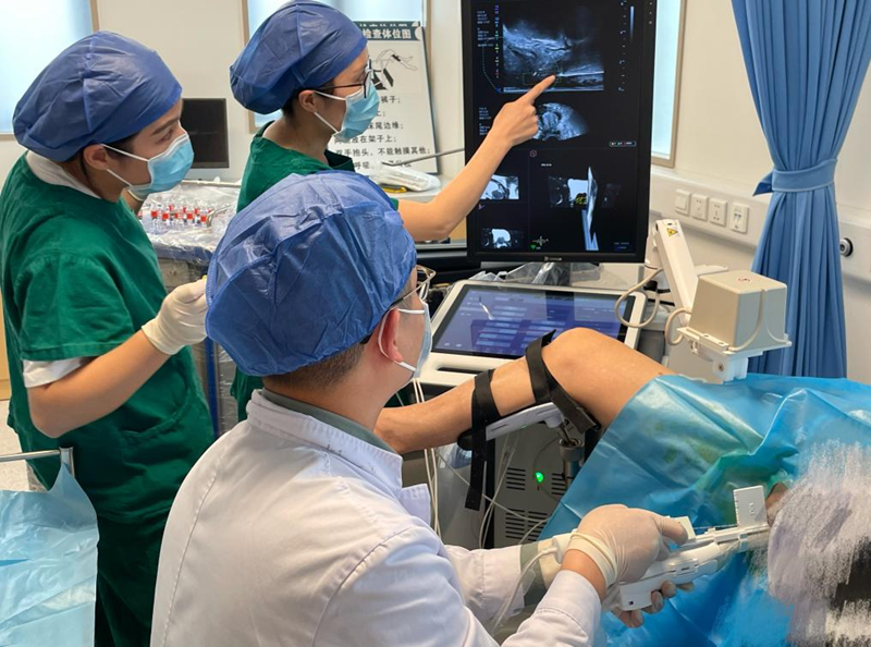 中山大学附属第一医院广西医院开展磁共振影像融合超声技术助患者康复