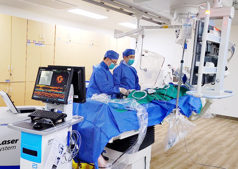 中山大学附属第一医院广西医院开展首台准分子激光冠脉消蚀术